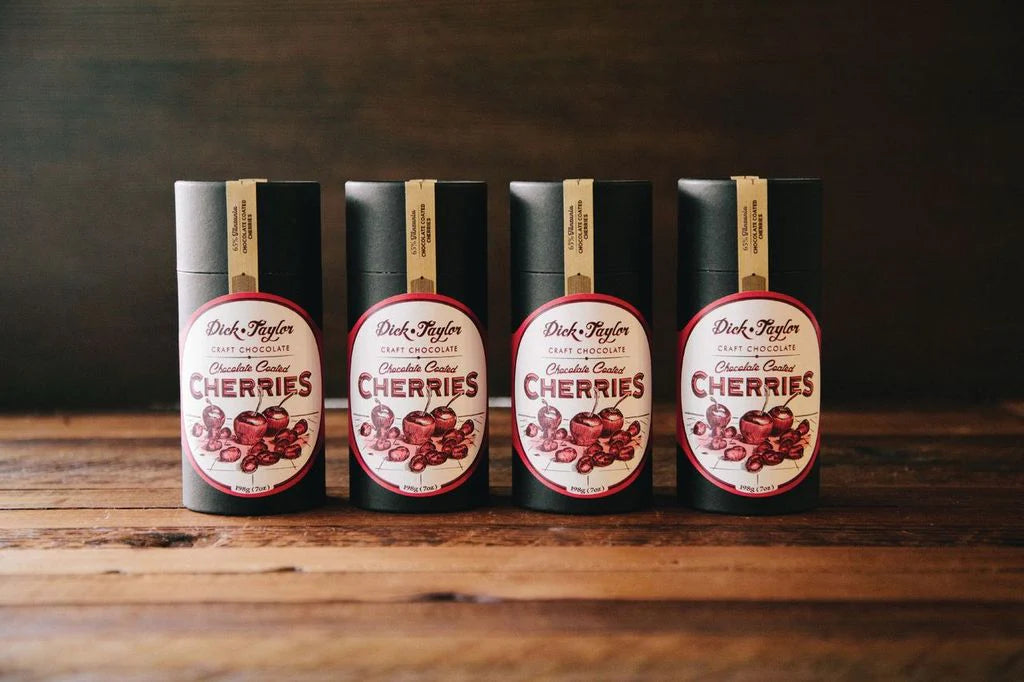DICK TAYLOR CHOCOLATE COATED CHERRIES, 198GR