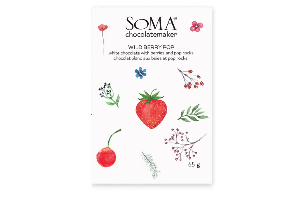 SOMA WILD BERRY POP (White w/ Berries & Pop Rocks), 65GR