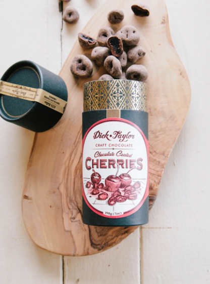 DICK TAYLOR CHOCOLATE COATED CHERRIES, 198GR
