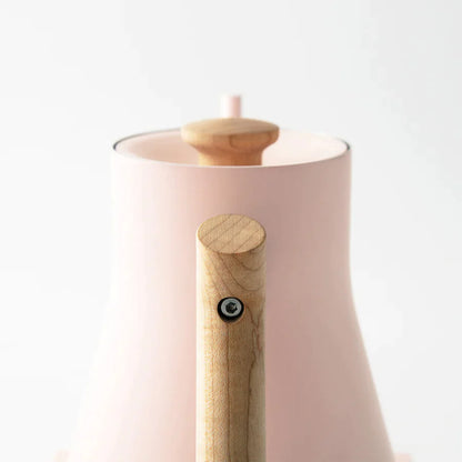 Fellow Stagg EKG Electric Kettle Warm Pink + Maple
