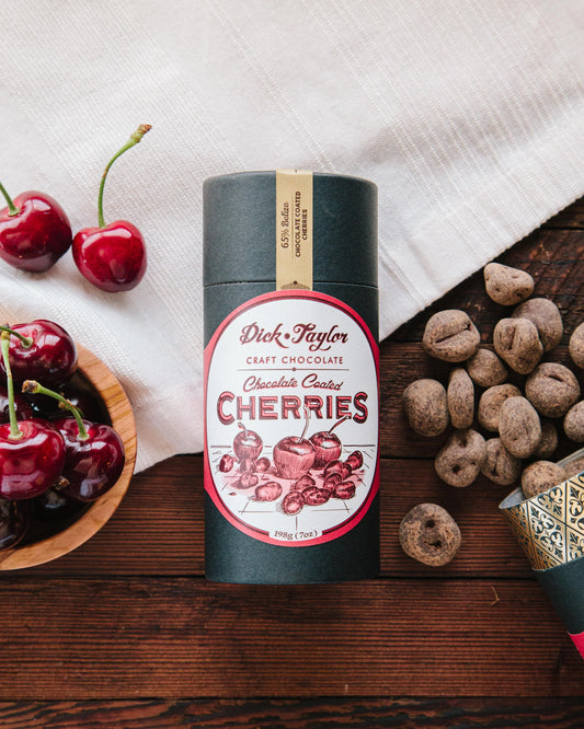 DICK TAYLOR CHOCOLATE COATED CHERRIES, 198GR